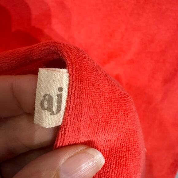 Araminta James Coral Terry Column Skirt Sz L NWT - Picture 5 of 15